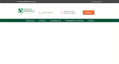 Desktop Screenshot of desarrollo.edu.py